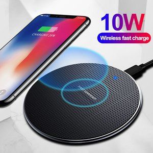 10W Fast Charger Wireless for iPhone X to 14.